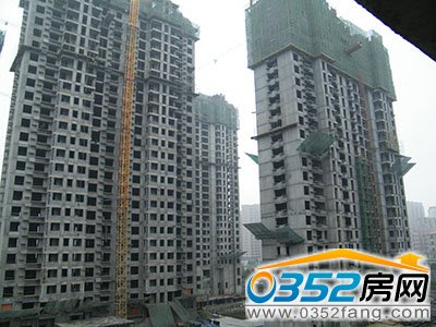 海晟·財(cái)富官邸施工現(xiàn)場