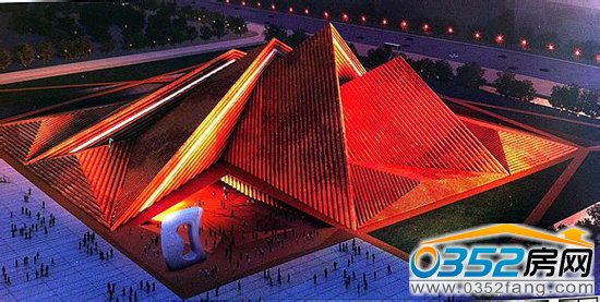 美術(shù)館效果圖