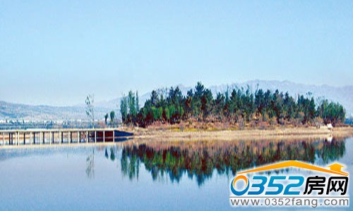 大同文瀛湖風光