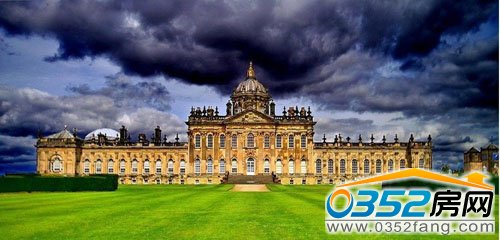 英國約克郡霍德華城堡該城堡是英國最大的私人府邸之一