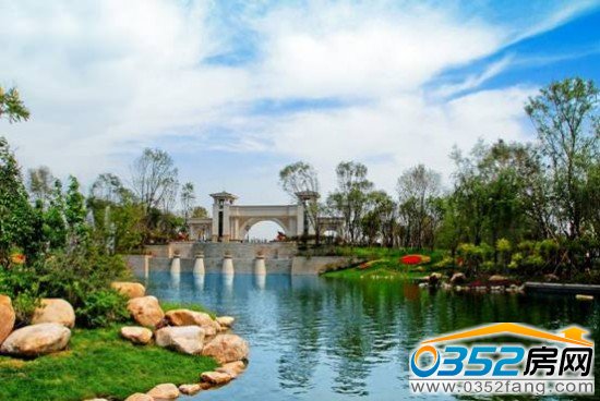 大同恒大綠洲園林效果圖
