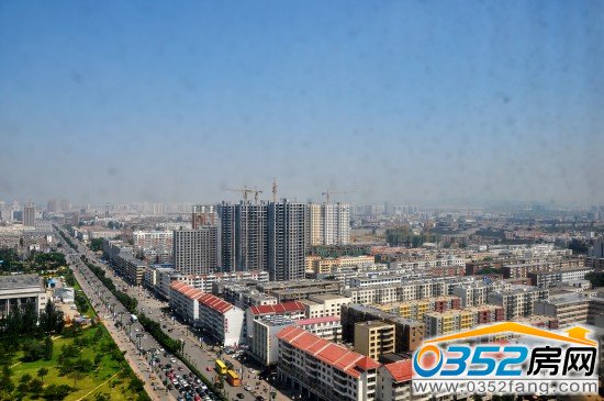 中央美域區(qū)位遠觀實景圖