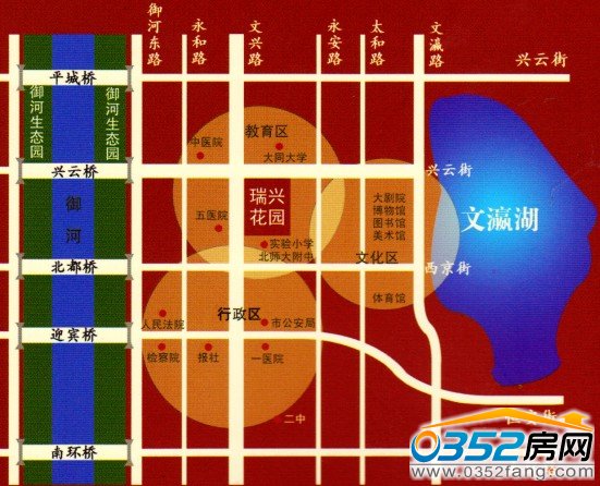 瑞興花園區(qū)位圖