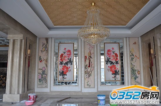 財(cái)富官邸接待中心新址內(nèi)部景觀