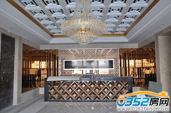 財(cái)富官邸新接待中心前臺(tái)