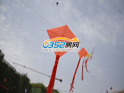 巨型風(fēng)箏點(diǎn)亮天空