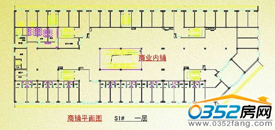 恒安中央廣場商鋪平面圖