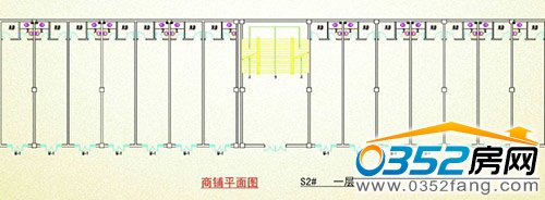 恒安中央廣場商鋪平面圖