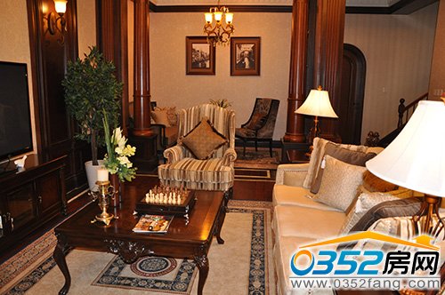 復地·御瀾灣樣板間——地下客廳