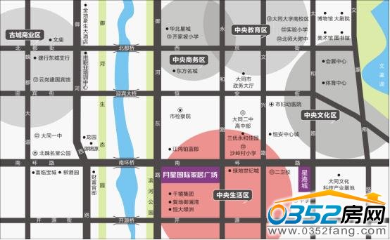 項目位于御河和南環(huán)路的十字交叉點上