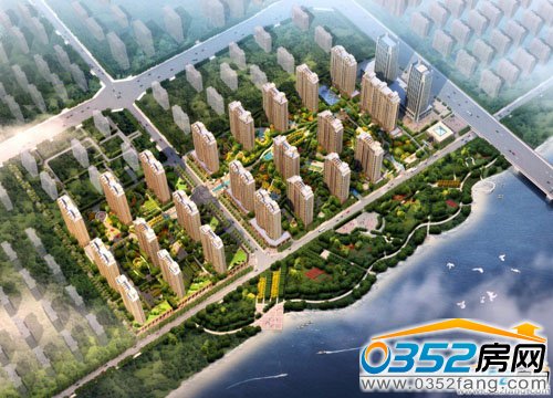 欣美御河九號鳥瞰效果圖