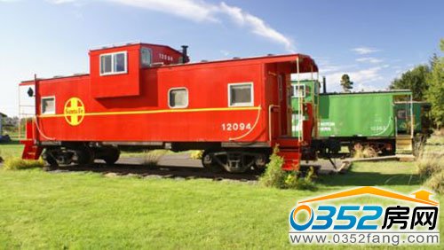 華盛頓州瑟奎姆:紅色守車大逃亡 以機(jī)車為主題的旅館