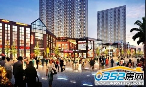 倫敦街商業(yè)街效果圖——圖片便可看出英倫風(fēng)情盡顯