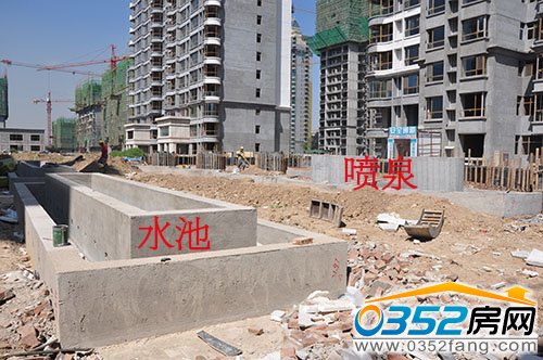 噴泉已見雛形