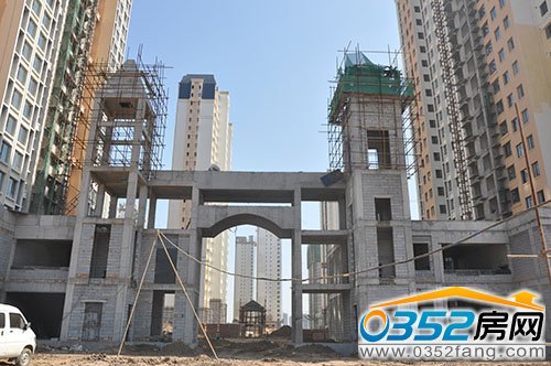 財富官邸西門正面