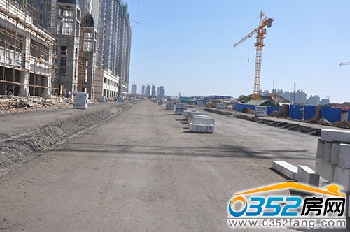 一期與二期規劃路完成路面平整