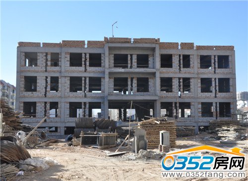 北馨理想城二期幼兒園初具規(guī)模