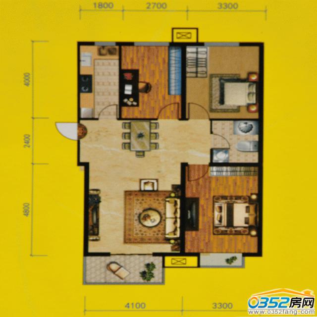 上河萬家廣場C戶型