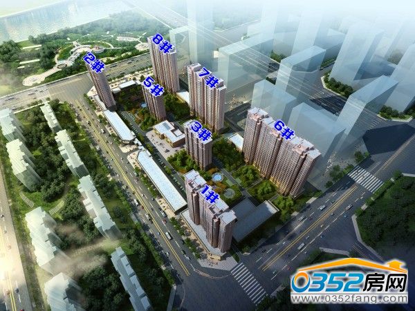 碧水云天· 御河灣 碧水云天· 御河灣樓號圖