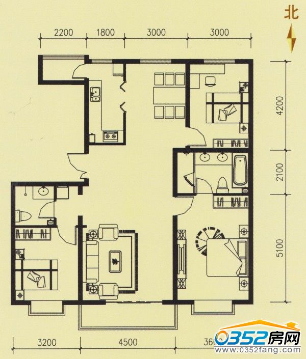 碧水云天· 御河灣G2戶型圖
