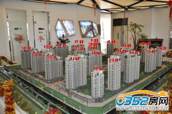 綠地世紀城 綠地世紀城沙盤圖