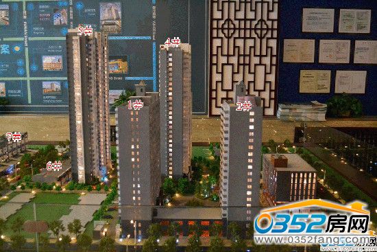 府南街8號 府南街8號項目沙盤實景圖