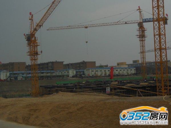 瑞興花園 瑞興花園地基建設已接近尾聲