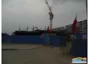 鴻晟廣場A座建設工地入口(2014.4.10)