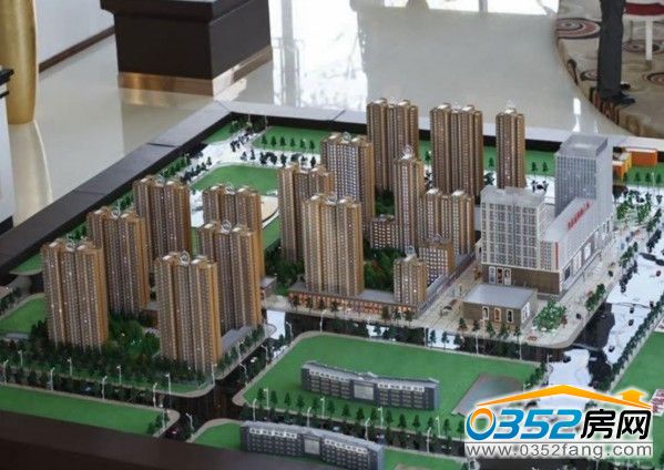 凱旋城沙盤圖