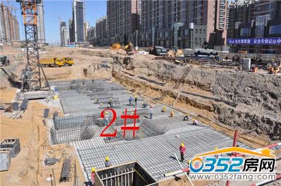 5月28日碧水云天御河灣2號樓工地