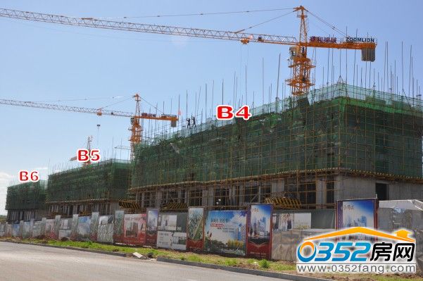 睿和錦城B4、B5、B6號(hào)樓實(shí)景圖(6月10日)