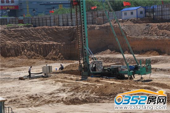 上河萬家廣場現場施工圖