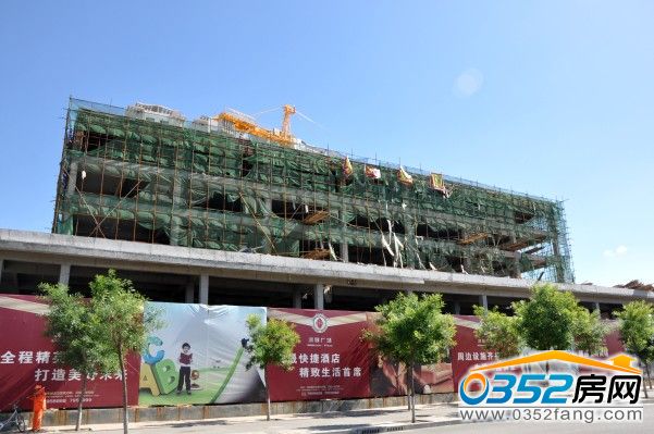 鴻晟廣場A座實景圖(6月10日)