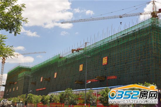 東信國際建材家居廣場施工場景