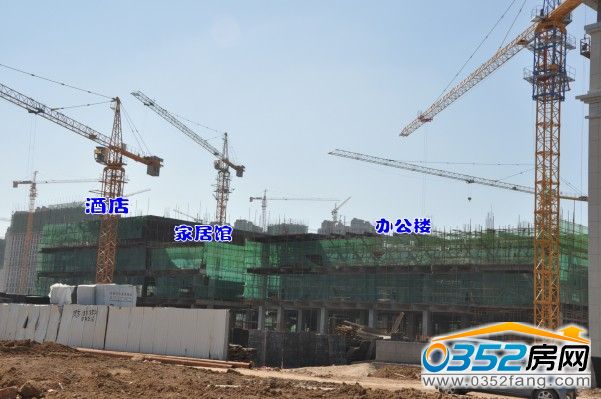 月星國際家居廣場2號樓工程進(jìn)度(6月26日)