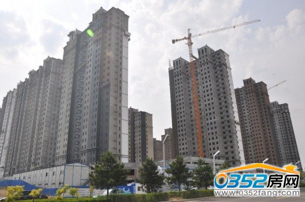 親水灣龍園7月1日工程實(shí)景圖