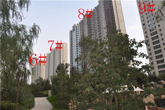 9月10日 御龍庭6-9號樓工程進度