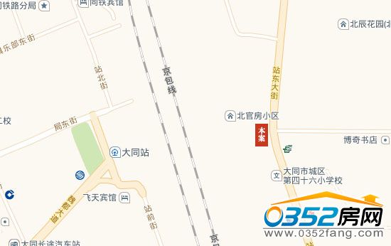 曉東商貿城區位圖