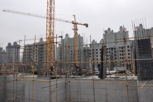 復(fù)地御瀾灣二期工地實(shí)景圖