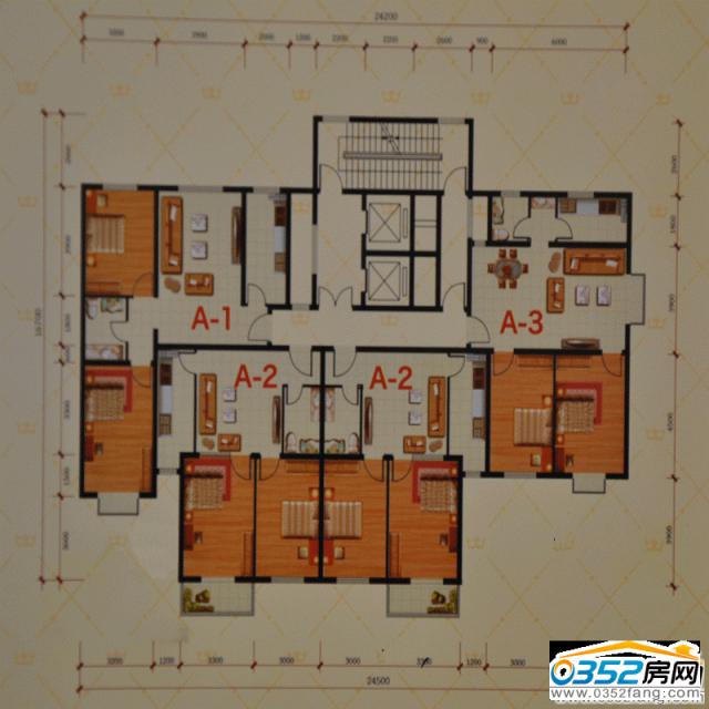 華陽星月城A戶型