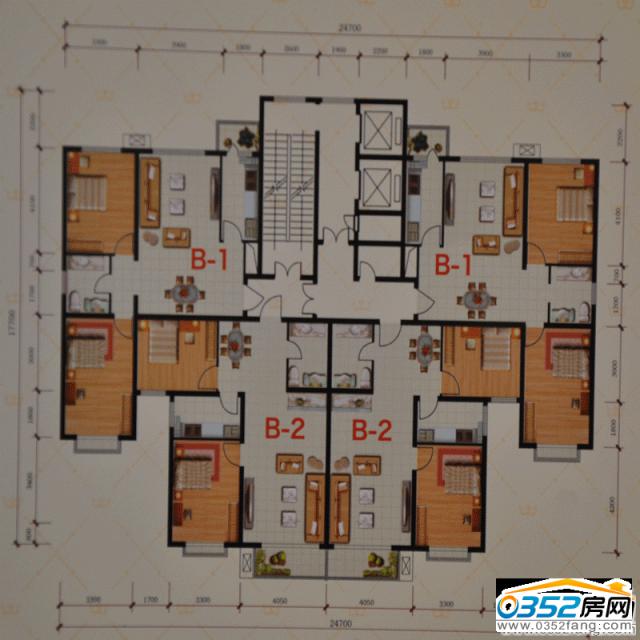 華陽星月城B戶型