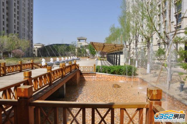 永昌雍錦臺(tái)亭臺(tái)樓榭實(shí)景圖