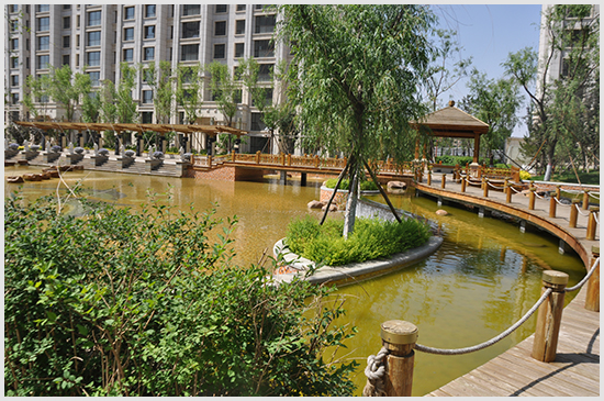 永昌雍錦臺園林——亭臺水榭