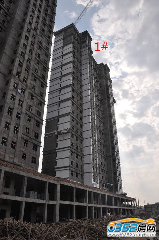 梧桐苑工程進度實景圖1#