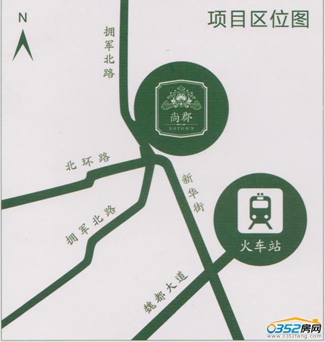 尚郡翠林苑整體項目區位圖