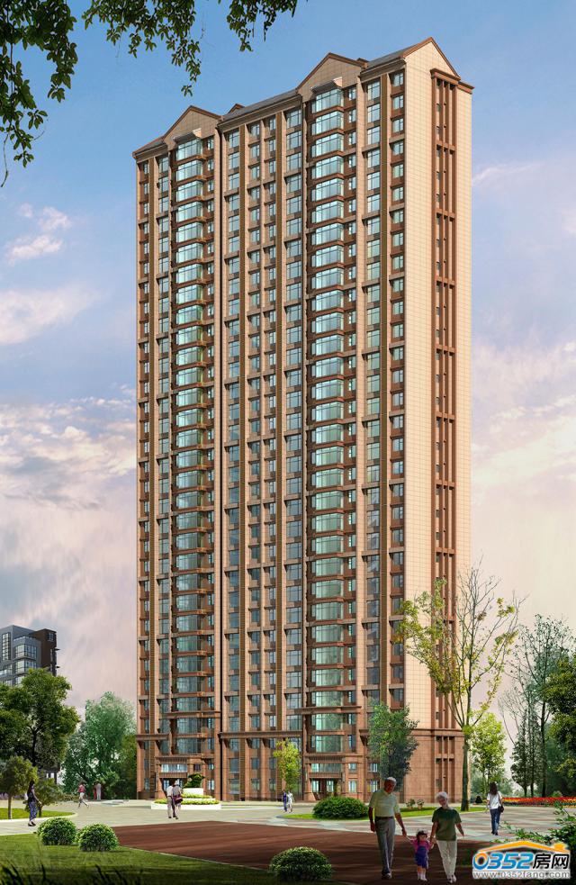 中央美域·達(dá)觀單體樓棟效果圖