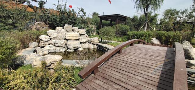 世家小鎮園林景觀實景圖