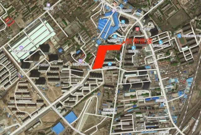 恒和世家區位圖