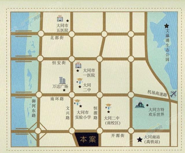 九如花園區(qū)位圖