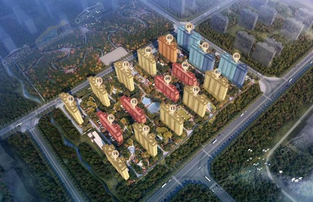 太和道帶樓號(hào)鳥(niǎo)瞰圖